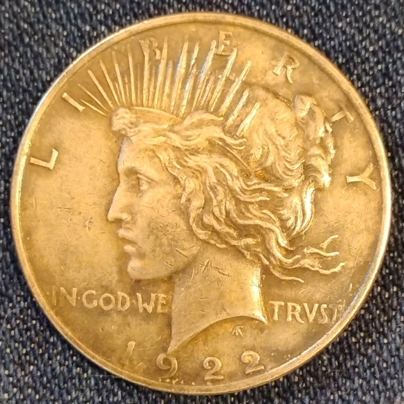 π₯1922 P Silver Piece Dollar, DDO, DDR, Rim Error, Multi Die Cracks, Many Vams!β€ - Picture 5 of 16